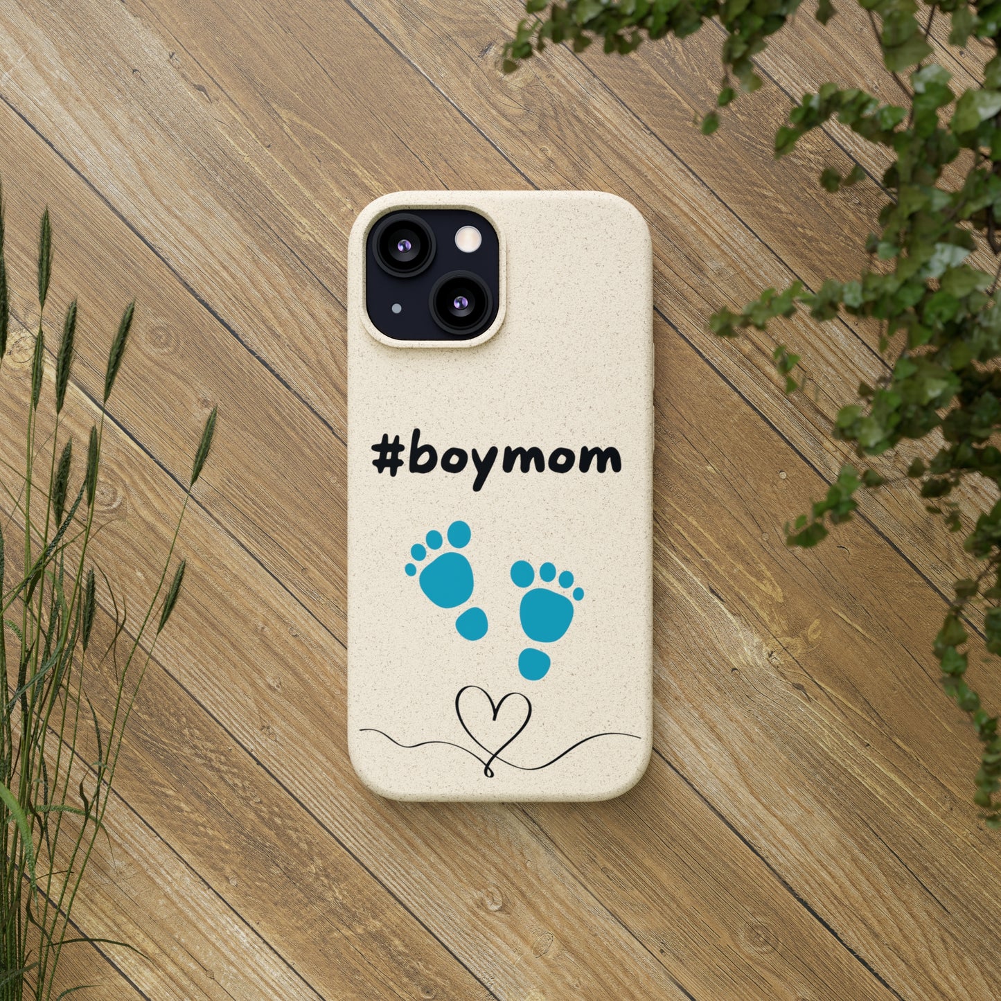 Nachhaltige Handyhülle "Boymom"