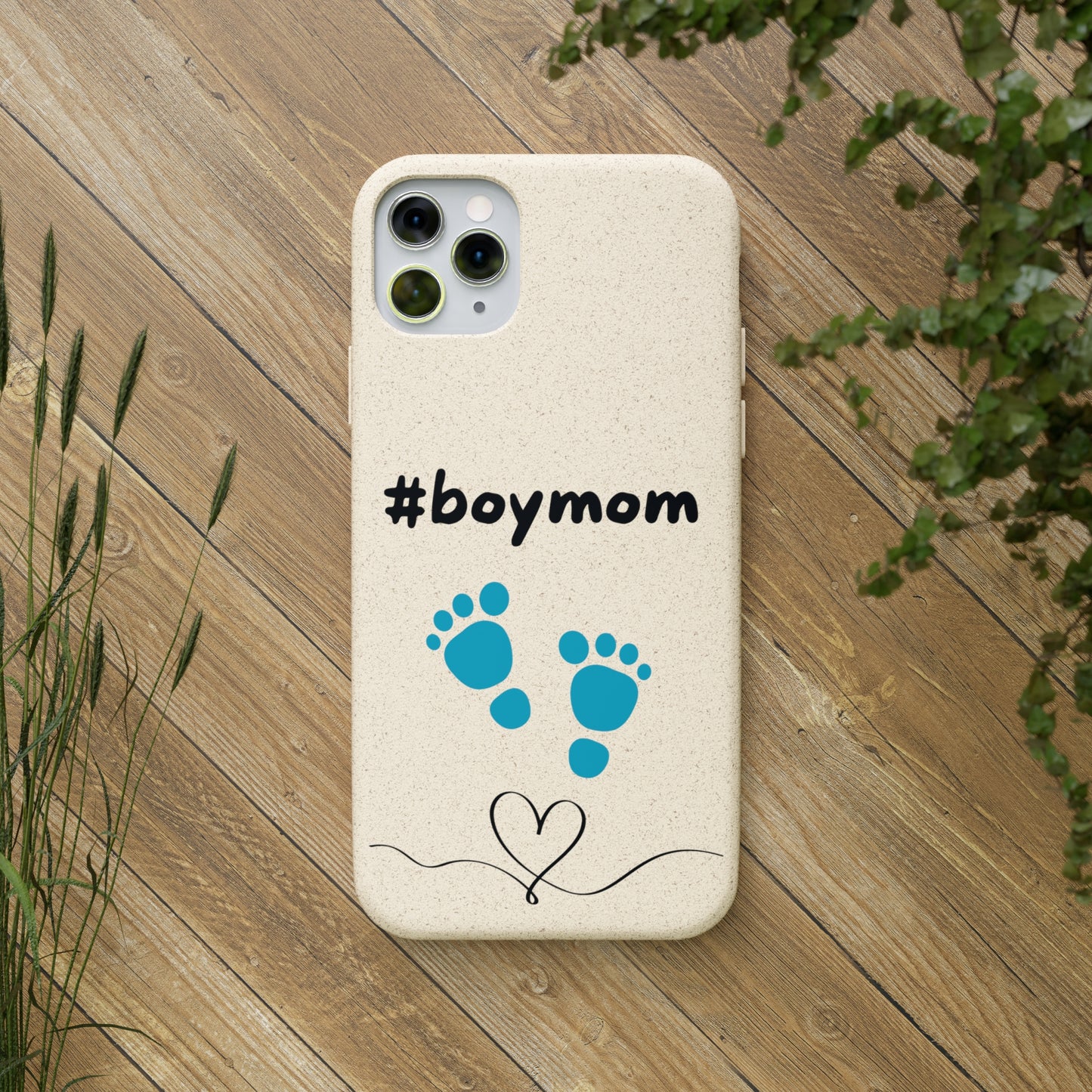 Nachhaltige Handyhülle "Boymom"