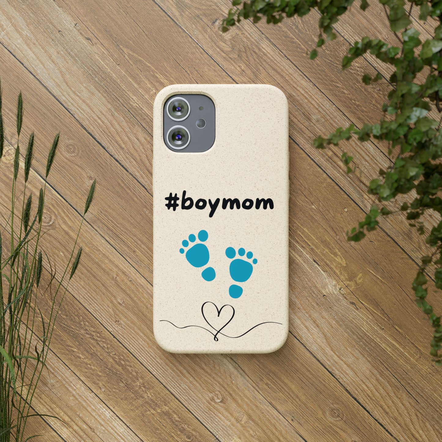 Nachhaltige Handyhülle "Boymom"