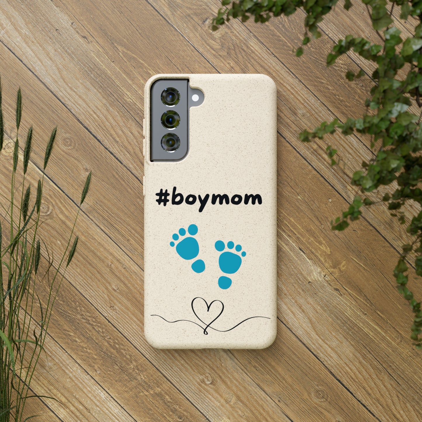 Nachhaltige Handyhülle "Boymom"