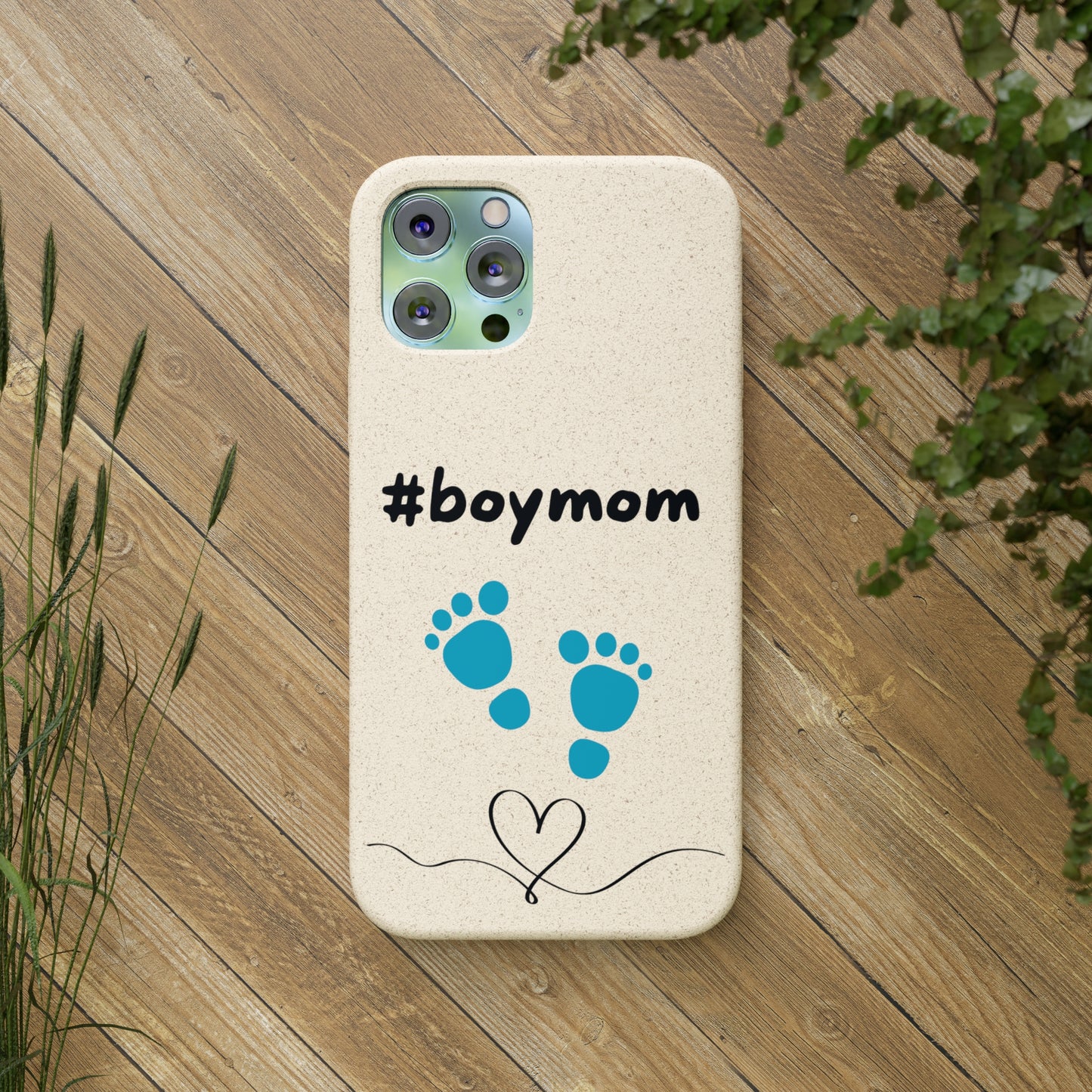 Nachhaltige Handyhülle "Boymom"