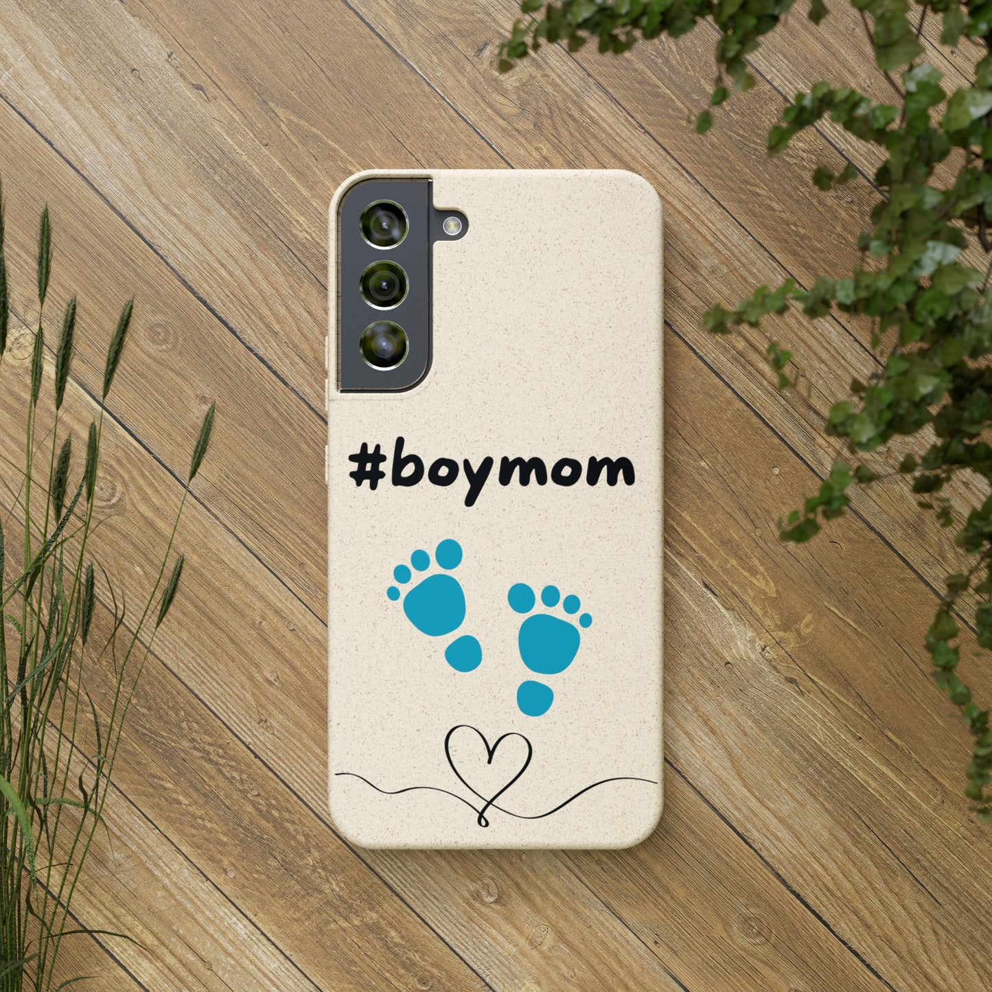 Nachhaltige Handyhülle "Boymom"