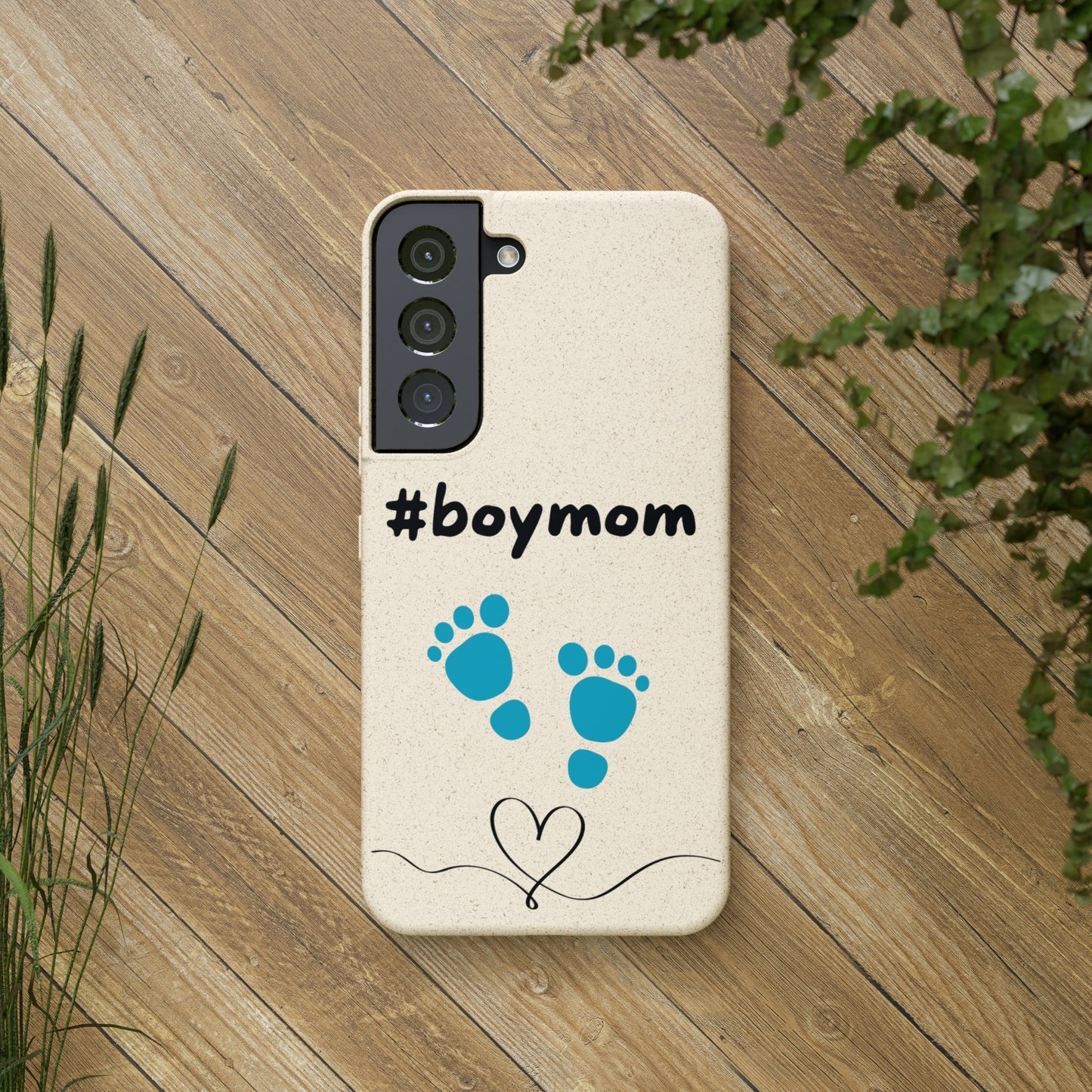 Nachhaltige Handyhülle "Boymom"