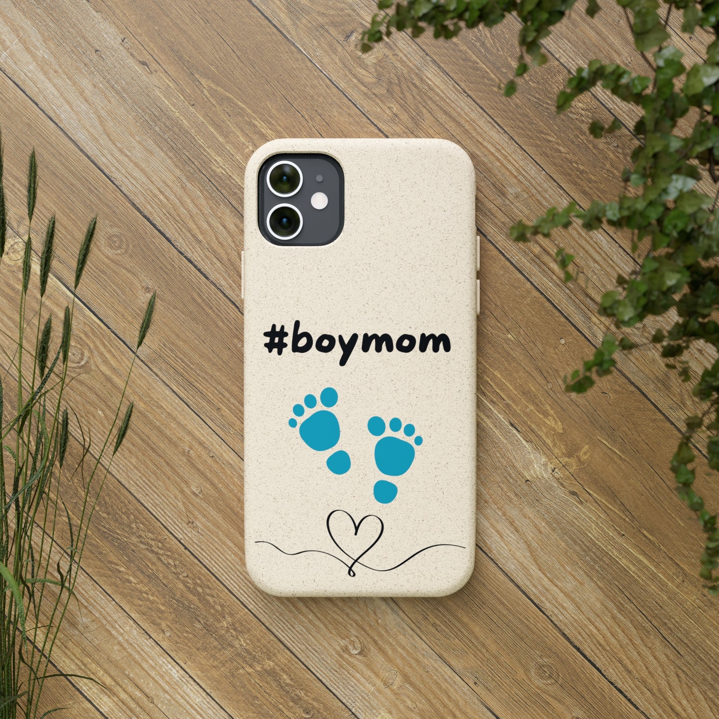 Nachhaltige Handyhülle "Boymom"