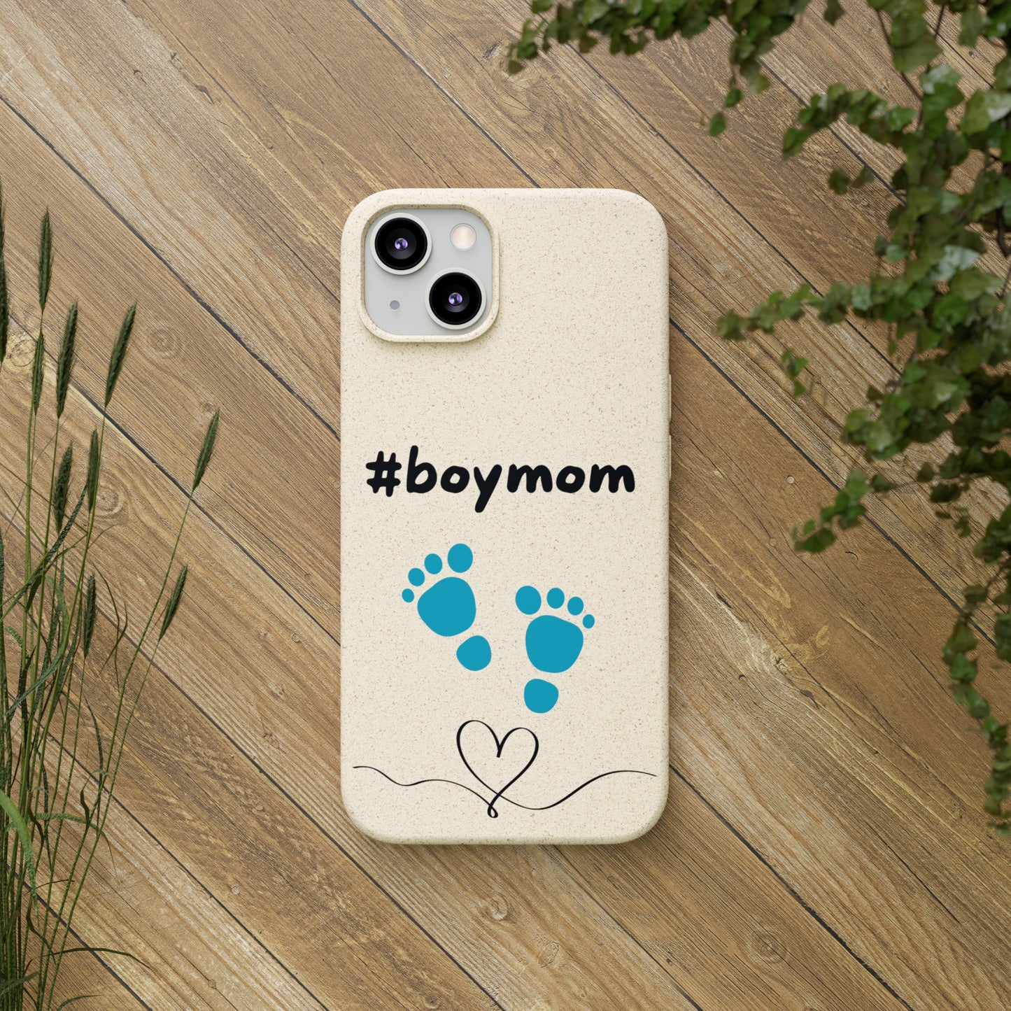 Nachhaltige Handyhülle "Boymom"