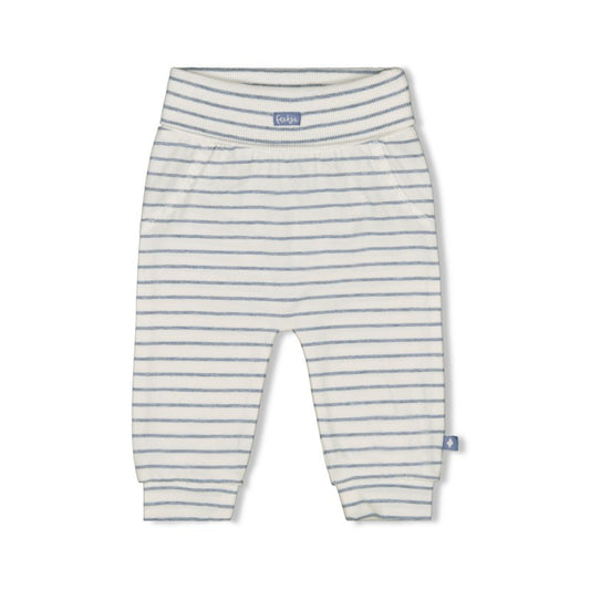 Schöne Babyhose aus Bio-Baumwolle mit bequemen Umschlagbund