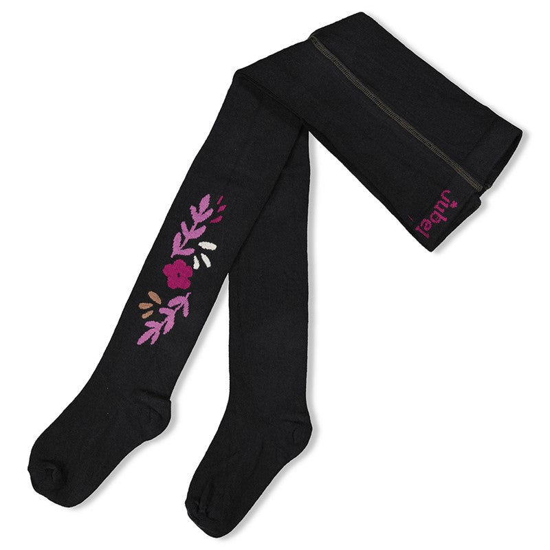 Wunderschöne Strumpfhose mit Blumenmuster in Pink