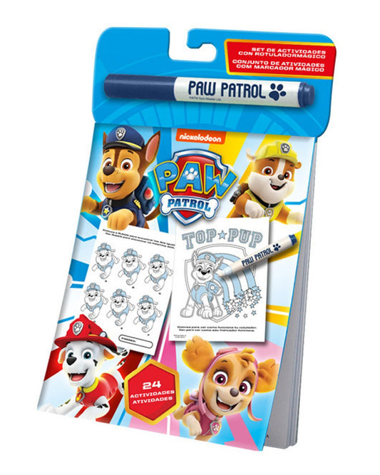 Schöner Zauber-Malblock mit den heldenhaften Welpen der Paw Patrol